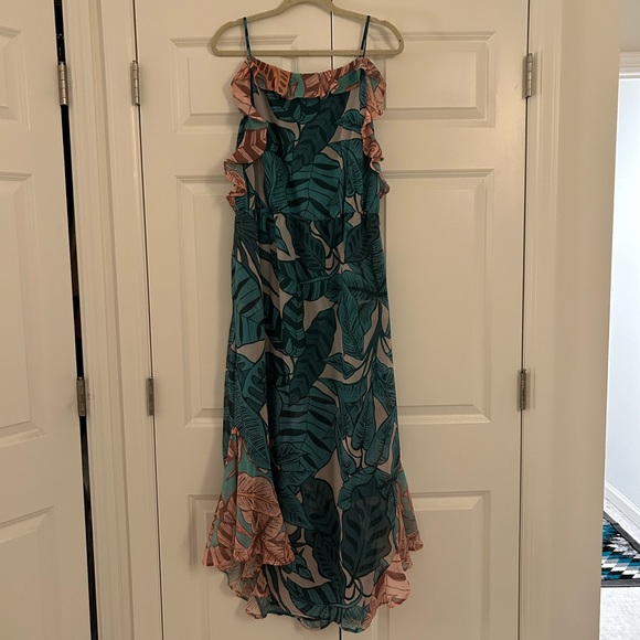 Farm Rio Ruffled Botanical Maxi Dress - Picture 6 of 11